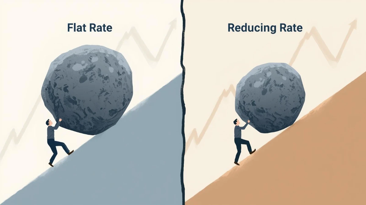 Flat Rate vs. Reducing Balance: The "Cheap Loan" Scam You Need to Know About